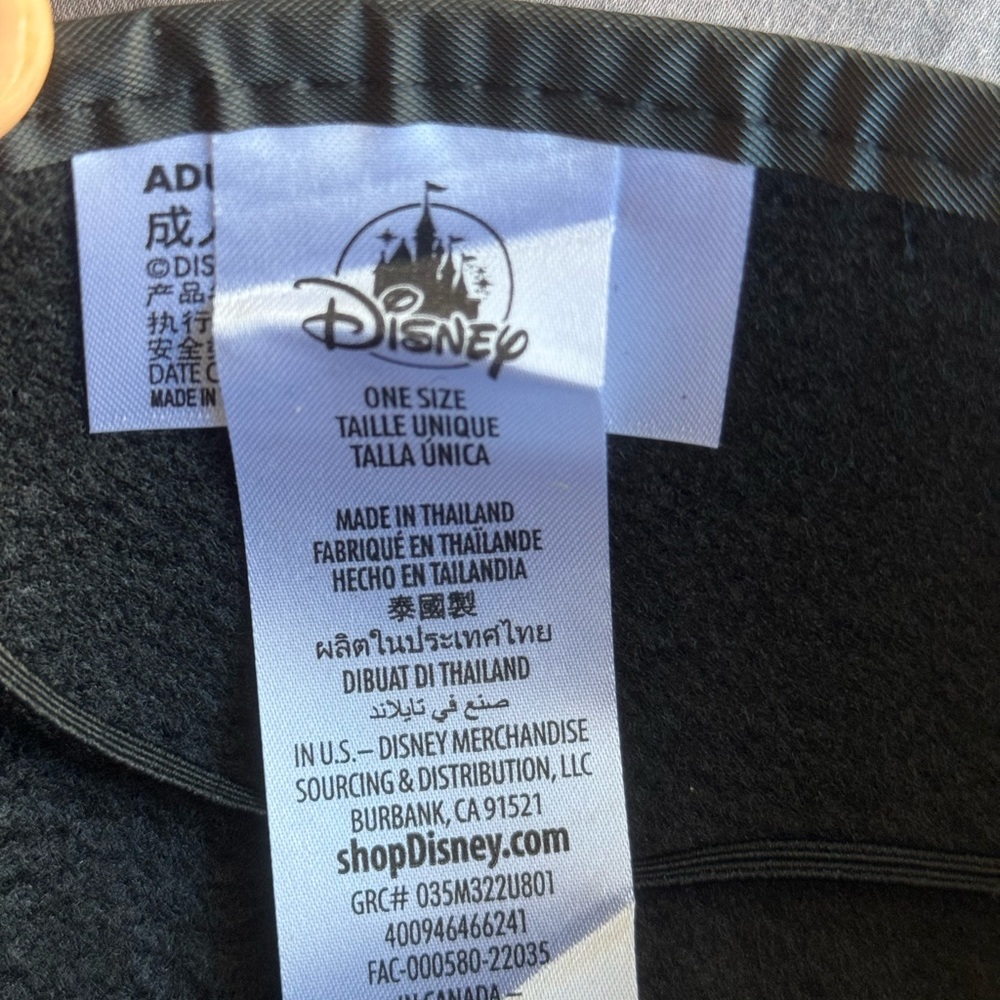 Set of Two Disney Pride Black Mickey Ears Hats - Picture 5 of 6